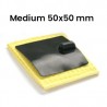 Kit Medium 1 Electrode Carbone + 1 Eponge 50x50mm