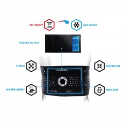 Compex ColdForm Back Wrap - Chaud/Froid pour le dos