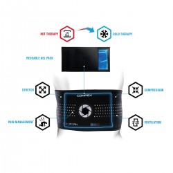 Compex ColdForm Back Wrap - Chaud/Froid pour le dos