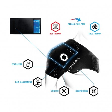 Compex ColdForm Shoulder Wrap - Warm/Kalt für die Schulter Compex ColdForm Shoulder Wrap - Warm/Kalt für die Schulter