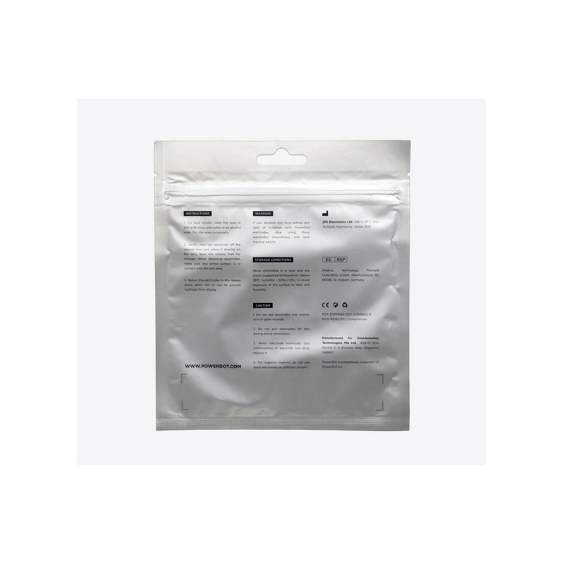 PowerDot 2.0 Electrode Pad - Elektrodensets