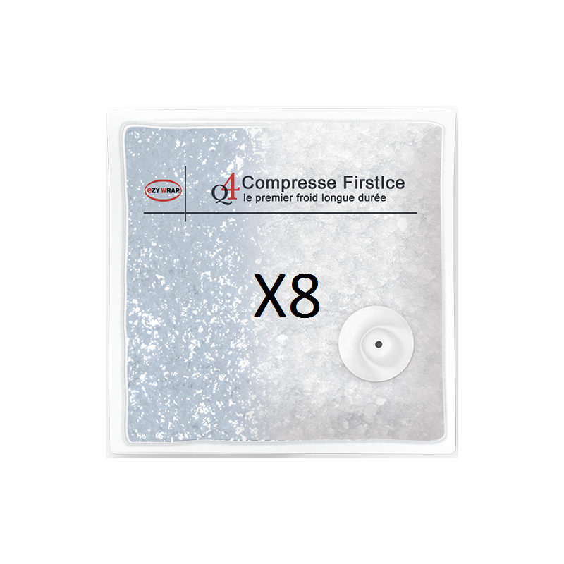 8er-Pack FirstIce®-Kompressen für Cryovest® SPORT oder INDUSTRY