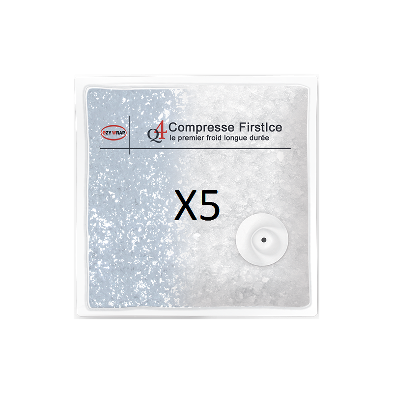 Pack de 5 compresses FirstIce® pour Cryovest® CONFORT