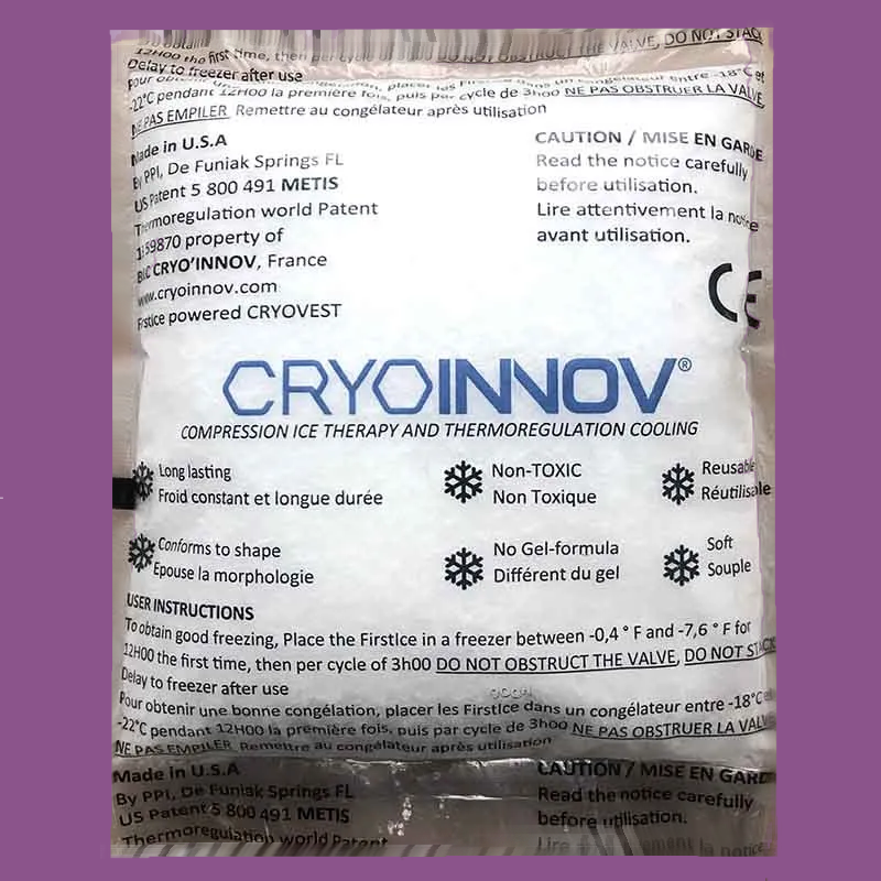 5er-Pack FirstIce®-Kompressen für Cryovest® CONFORT