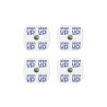 Électrodes Compatibles SANITAS carrées 5x5