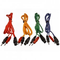 Lot de 4 Câbles pour Compex SÉRIE 4