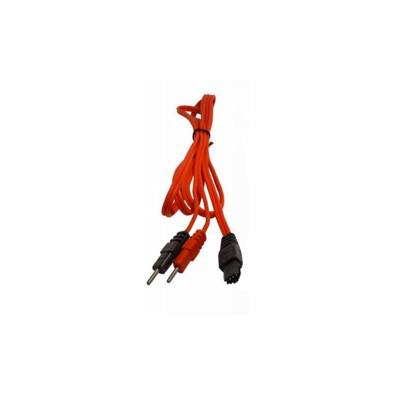 Einzelkabel für Compex SERIE 2/3 - 6P-2P Rot