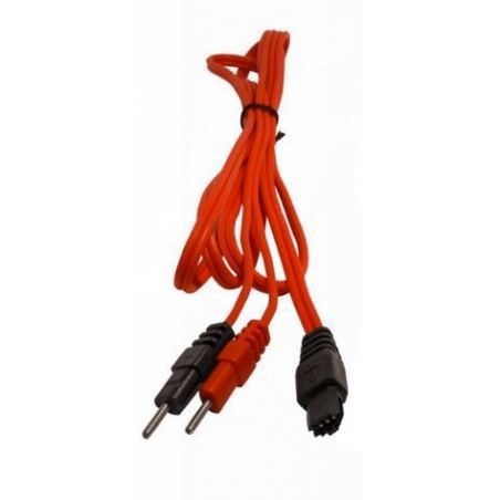 Einzelkabel für Compex SERIE 2/3 - 6P-2P Rot