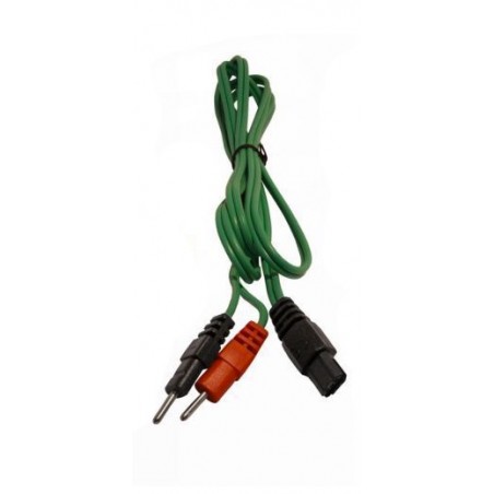 Einzelkabel für Compex SERIE 2/3 - 6P-2P Grün