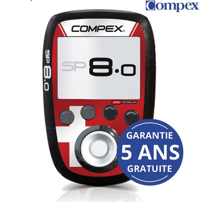 électrostimulateur COMPEX SP 8.0 SWISS Limited Edition