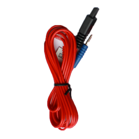Câble pour Schwa-medico EMP4 Eco+ - EMS4 Pro - Sporécup XTR8 - rouge